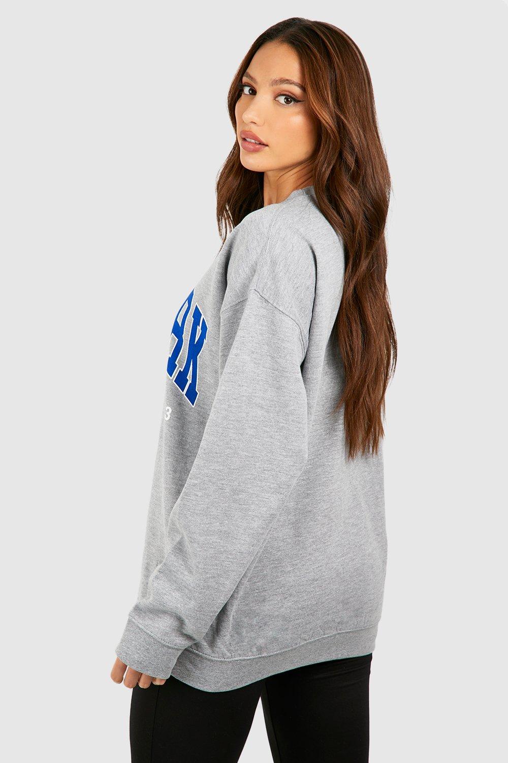 Champion grey marl discount sweatshirt